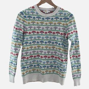 Boden S Women’s Mushroom Faire Isle Sweater Multi Color